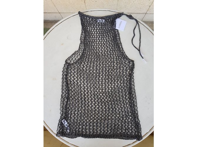Vestito da spiaggia La Perla Argentato in Viscosa Taglia 42 Argento - vista 2