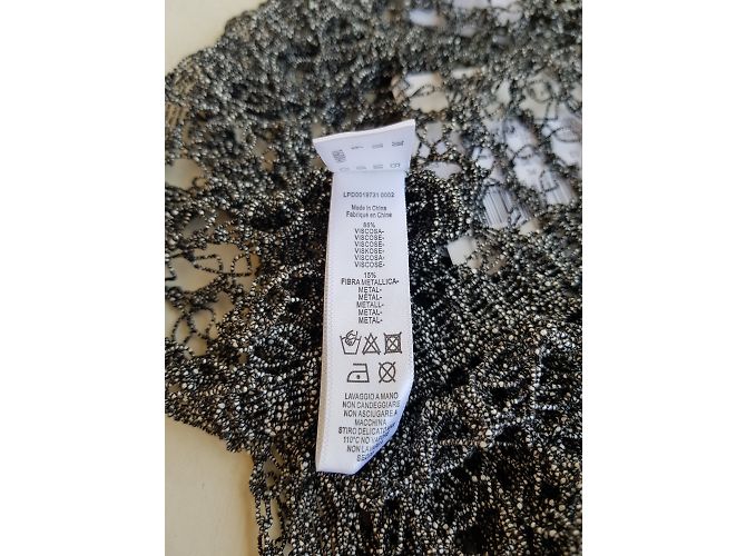 Vestito da spiaggia La Perla Argentato in Viscosa Taglia 42 Argento - vista 4