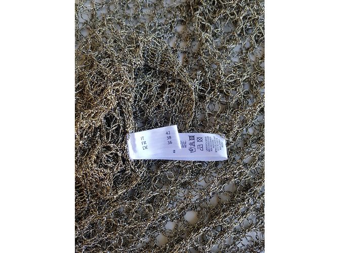 La Perla Strandkleid Gold Viscose Größe 42 Golden - Ansicht 3