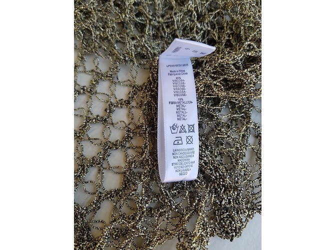 La Perla Strandkleid Gold Viscose Größe 42 Golden - Ansicht 4