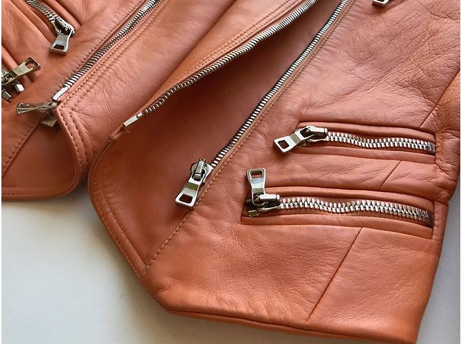 Balmain Quilted leather biker jacket - view 11