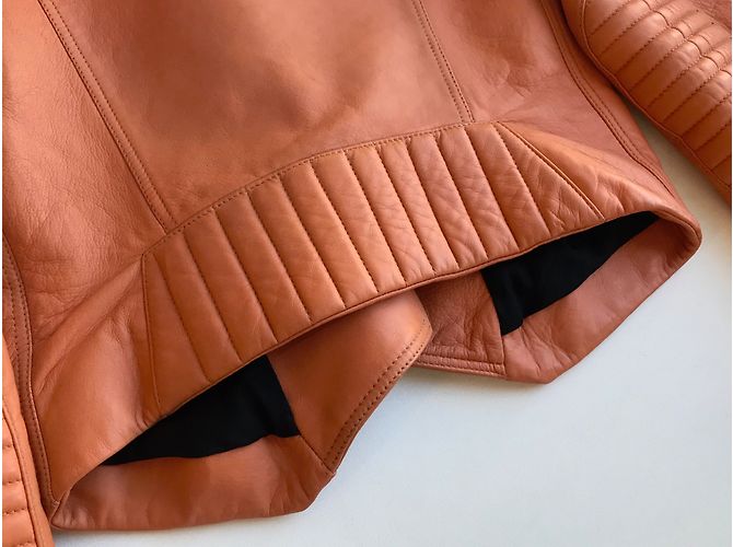 Balmain Quilted leather biker jacket - view 13