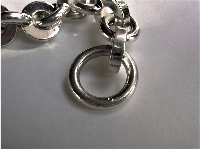 Hermès Pulseira Volupper Prata - vista 5