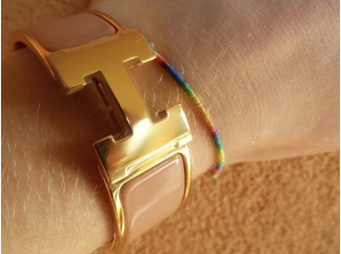 Hermès Pulsera Rosa - vista 3