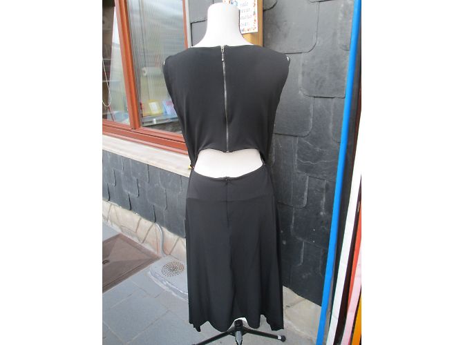 Marella Kleid Schwarz Asymmetrisch XL - Ansicht 2