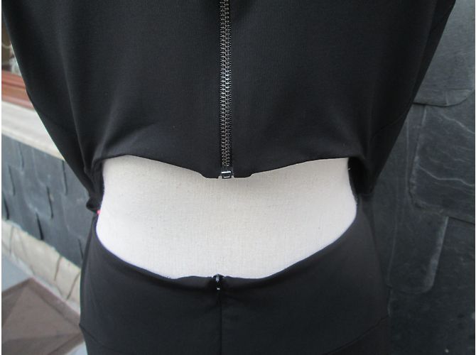 Marella Kleid Schwarz Asymmetrisch XL - Ansicht 3