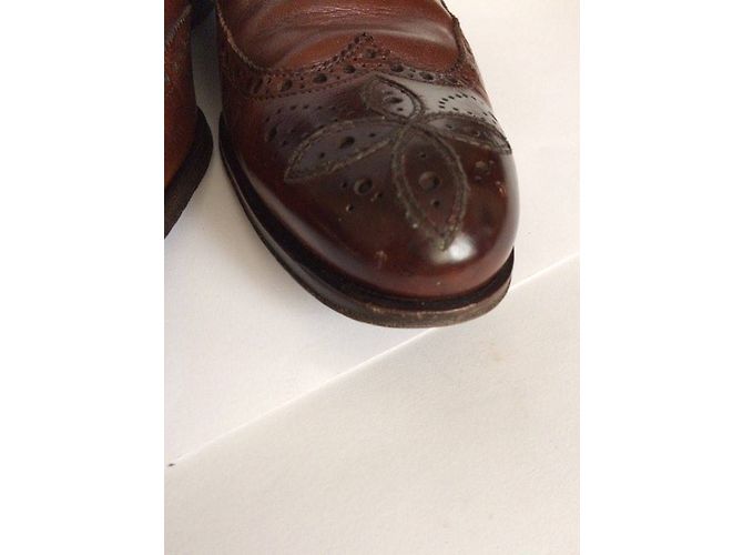 Louis Vuitton Wingtip Schnürschuhe Braun - Ansicht 7