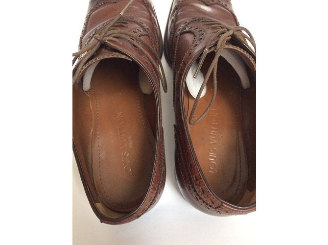 Louis Vuitton Wingtip Schnürschuhe Braun - Ansicht 8