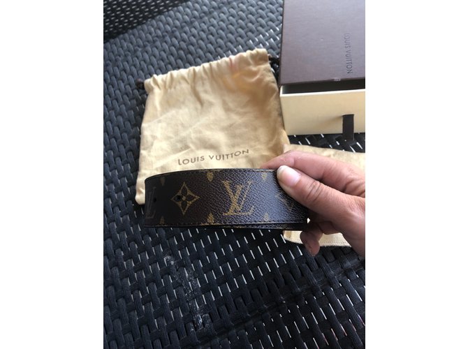 Louis Vuitton Cinturones Castaño - vista 4