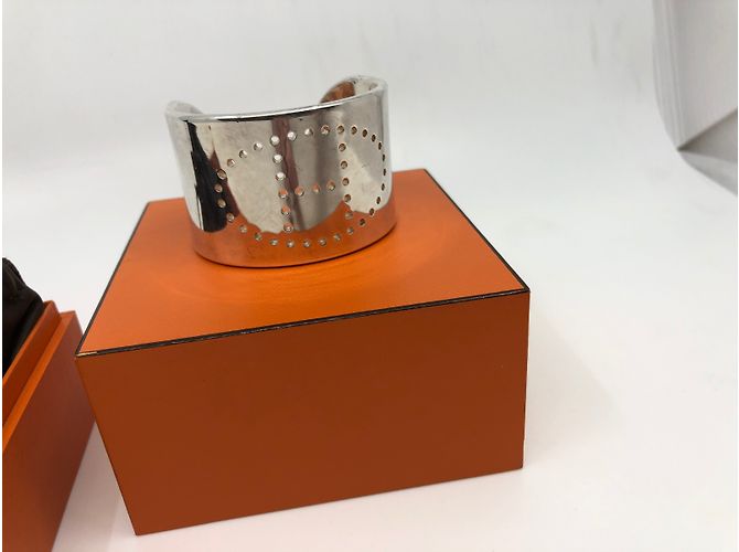 Hermès Bracelet Eclipse Argenté - vue 4