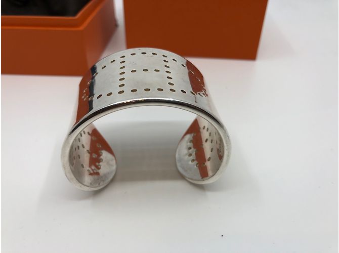 Hermès Bracelet Eclipse Argenté - vue 7