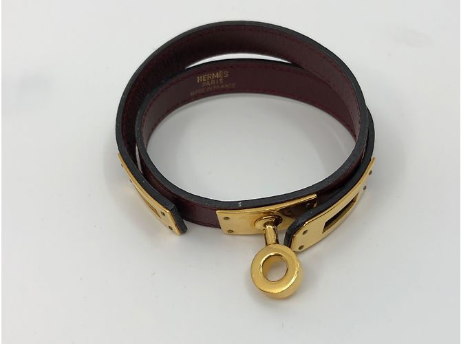 Hermès Pulsera de kelly Burdeos - vista 10