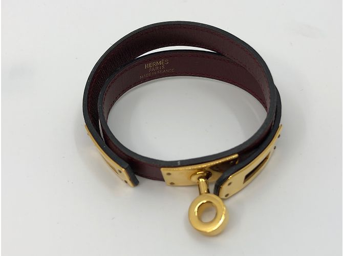 Hermès Pulsera de kelly Burdeos - vista 11
