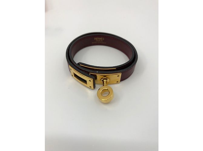 Hermès Pulsera de kelly Burdeos - vista 12