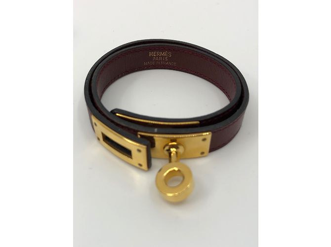 Hermès Pulsera de kelly Burdeos - vista 13