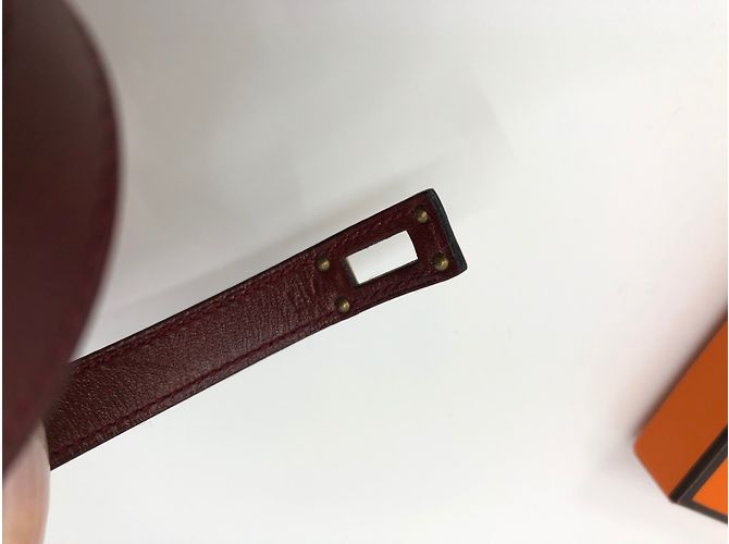 Hermès Pulsera de kelly Burdeos - vista 6