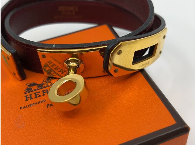 Hermès Pulsera de kelly Burdeos - vista 9