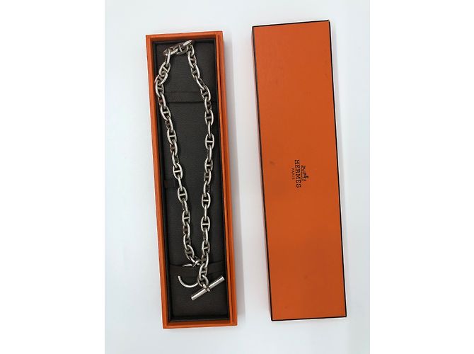 Hermès Halskette von Chaîne d'Encre Silber - Ansicht 2