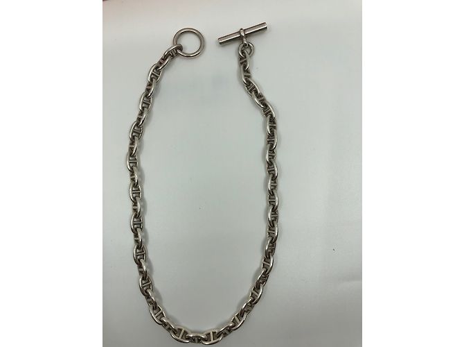 Hermès Halskette von Chaîne d'Encre Silber - Ansicht 3
