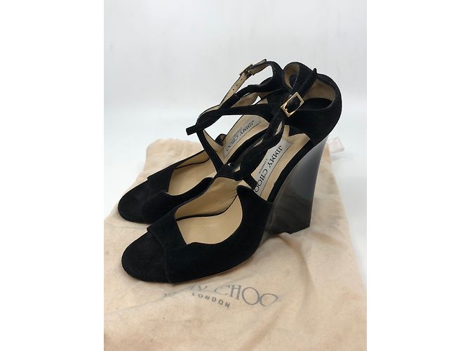 Jimmy Choo Sandali con zeppa - vista 2