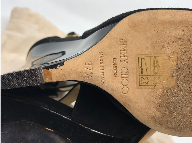 Jimmy Choo Sandali con zeppa - vista 8
