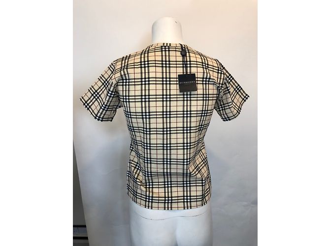 Camiseta Burberry de algodón beige M - vista 4