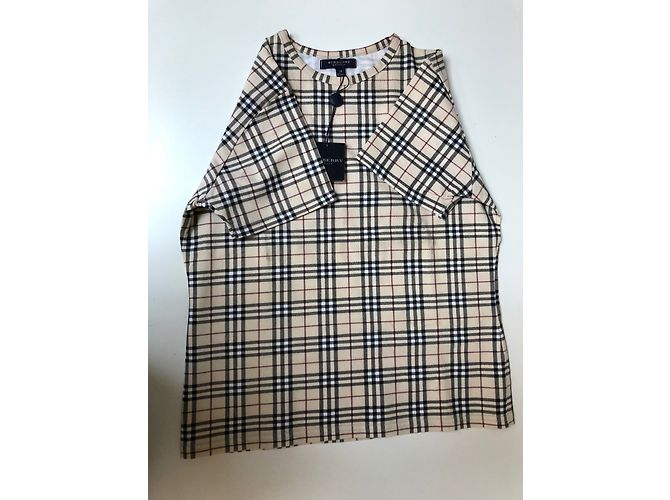 Camiseta Burberry de algodón beige M - vista 6
