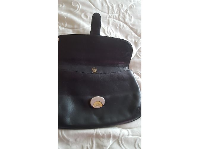 Pochette Gucci in pelle nera Nero - vista 4