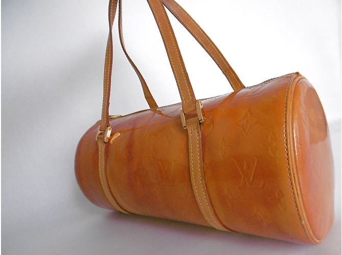 Louis Vuitton Papillon Hobo Bag Marrom Bronze Caramelo - vista 14