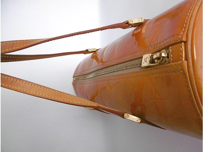 Louis Vuitton Papillon Hobo Bag Marrom Bronze Caramelo - vista 15