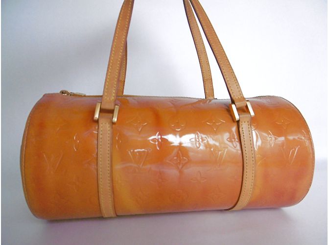 Louis Vuitton Papillon Hobo Bag Marrom Bronze Caramelo - vista 5