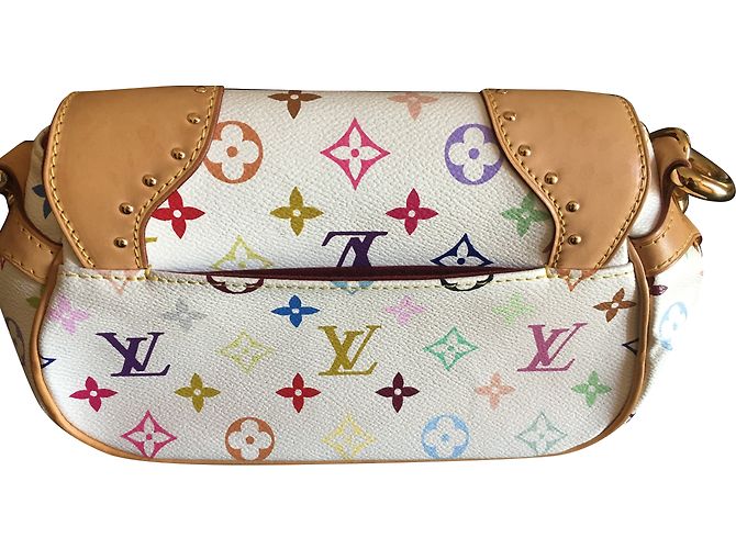Louis Vuitton Sac à main Maryline Blanc Multicolore - vue 2