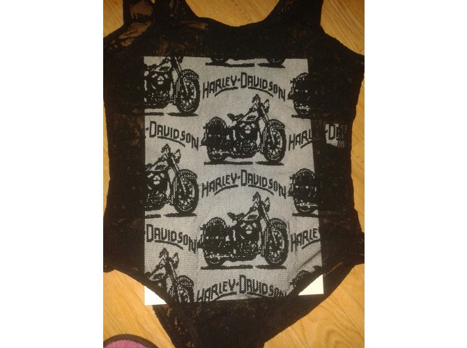 Autre Marque Traje de Harley Davidson Negro - vista 2