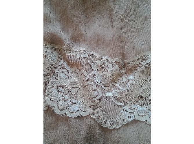 Vestido de seda y encaje Les Petites Rosa - vista 5