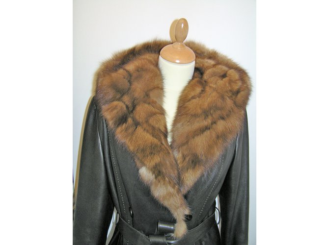 Sam Rone Cappotti, Cappotti Marrone - vista 3