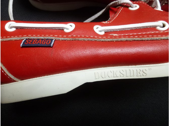Sebago ballerine Rosso - vista 4