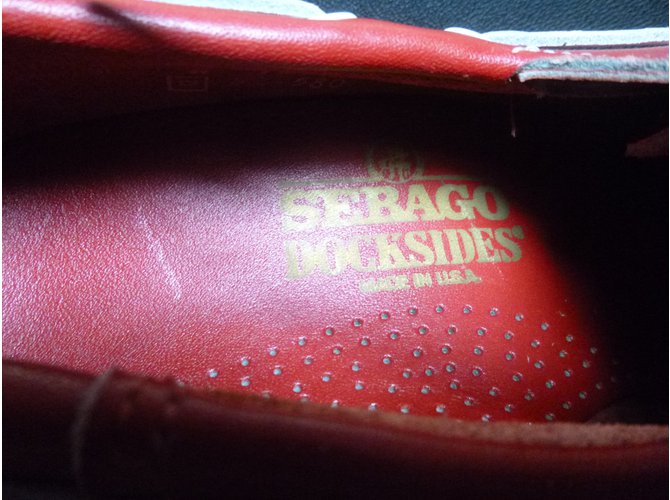 Sebago ballerine Rosso - vista 7