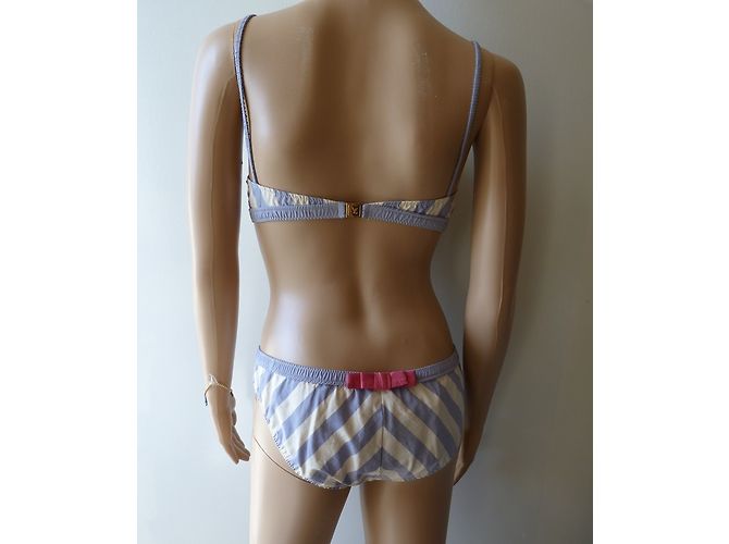 Louis Vuitton Trajes de baño Blanco Azul - vista 4