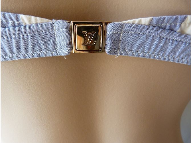 Louis Vuitton Trajes de baño Blanco Azul - vista 5