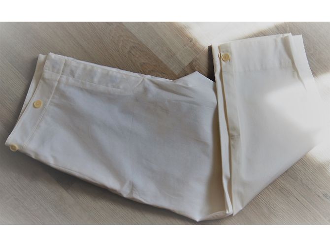 Pantalones cortos Kenzo blancos de algodón - vista 4