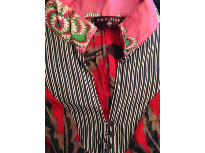 Top sin mangas con estampado floral One step Algodón Viscosa Multicolor - vista 4