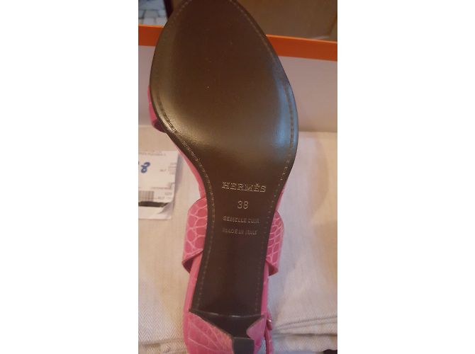 Hermès Sandalen Pink - Ansicht 2