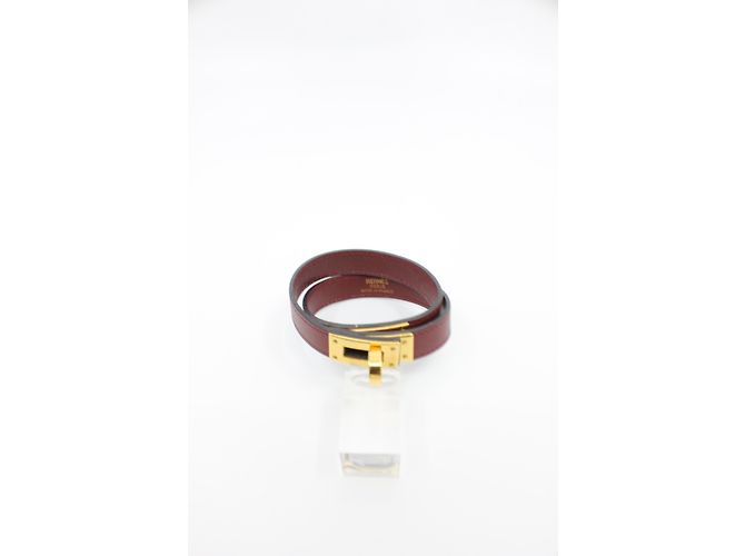 Hermès Pulsera de kelly Burdeos - vista 15