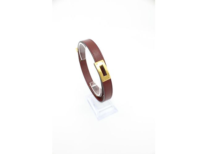 Hermès Pulsera de kelly Burdeos - vista 17