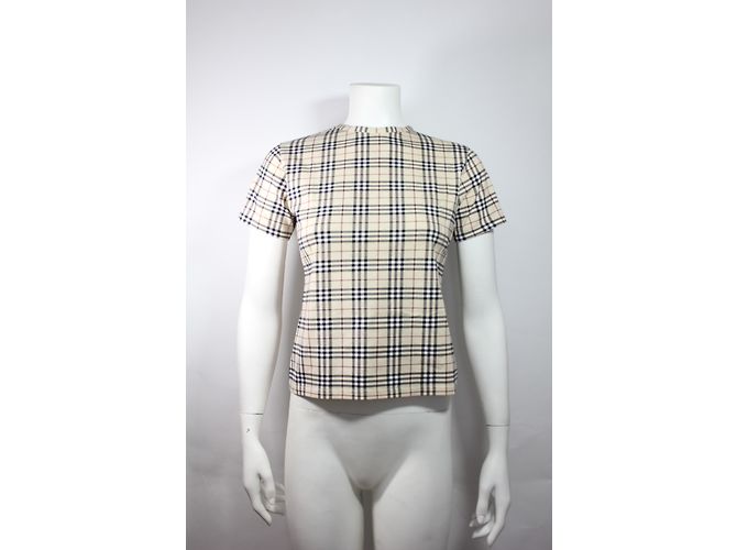 Camiseta Burberry de algodón beige M - vista 10