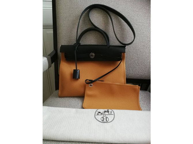 Hermès La sua borsa 31 Caramello - vista 6