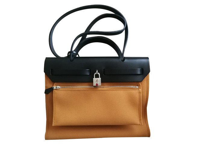 Hermès La sua borsa 31 Caramello - vista 7