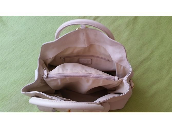 Autre Marque RI2K London Ledertasche Beige - Ansicht 5