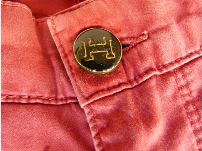 Hermès Pantaloni Rosso - vista 4