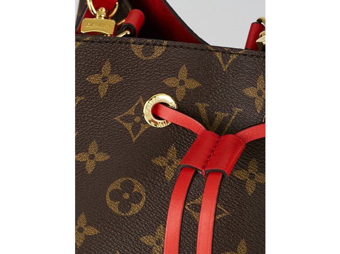 Noe Louis Vuitton Neo Noé Braun Rot - Ansicht 3